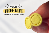 Free stud earrings with every order from $30