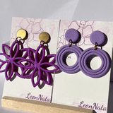 "Lily" in purple pearl & "Grace" in lavender - LeonNata