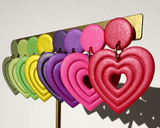 Build Your Set: Grace & Valentine Dangling earrings (24 colour choices) - LeonNata