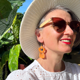 Build Your Set: Frankie & Sophia Dangling earrings (25 colour choices) - LeonNata