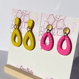 "Fiona" in yellow & "Ellie" in hot pink - LeonNata