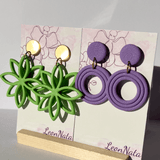 "Lily" in green apple & "Grace" in lavender - LeonNata