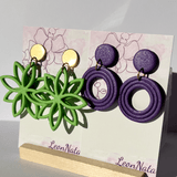 "Lily" in green apple & "Grace" in purple - LeonNata