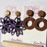 "Lily" in purple & "Grace" in coffee - LeonNata