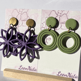 "Lily" in purple & "Grace" in sage - LeonNata