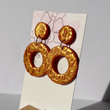 Carol in red & gold - LeonNata