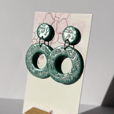 Carol in green & silver - LeonNata
