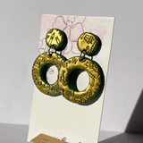 Carol in green & gold - LeonNata