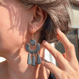 Sophia in gun metal - LeonNata