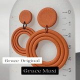 Grace Maxi (large size) in black - LeonNata