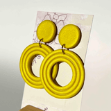 Grace Maxi (large size) in yellow - LeonNata