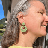 Build Your Set: Grace & Nessie Dangling earrings (25 colour choices) - LeonNata
