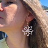 Lila in white pearl