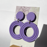 Grace Maxi (large size) in lavender - LeonNata