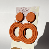 Grace Maxi (large size) in terracotta - LeonNata