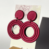 Grace Maxi (large size) in burgundy - LeonNata