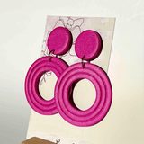 Grace Maxi (large size) in berry - LeonNata