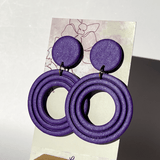 Grace Maxi (large size) in purple - LeonNata