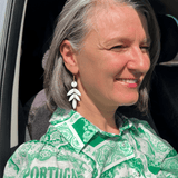 Frankie in white pearl - LeonNata