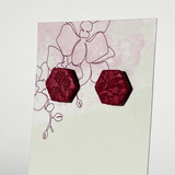 Agnes in burgundy - LeonNata