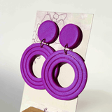 Grace Maxi (large size) in purple pearl - LeonNata