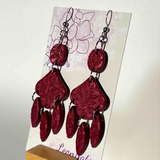 Yvette in burgundy