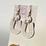 Lorette in white pearl - LeonNata